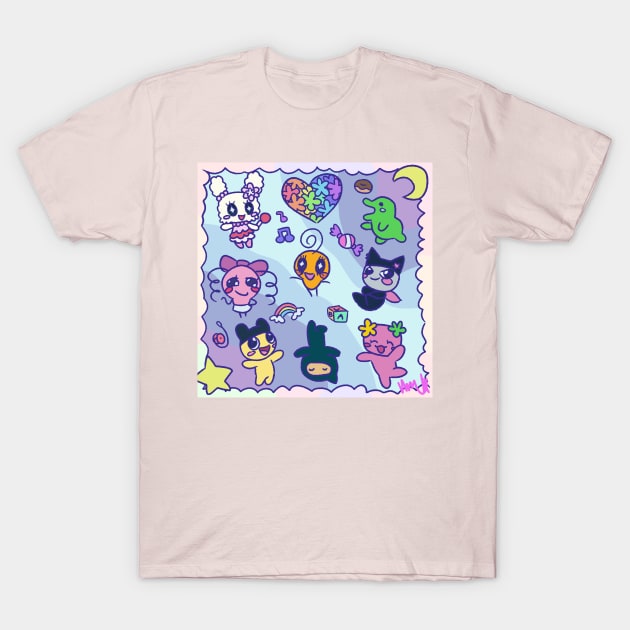 Tama Friends Forever! T-Shirt by ViktorTheGreat